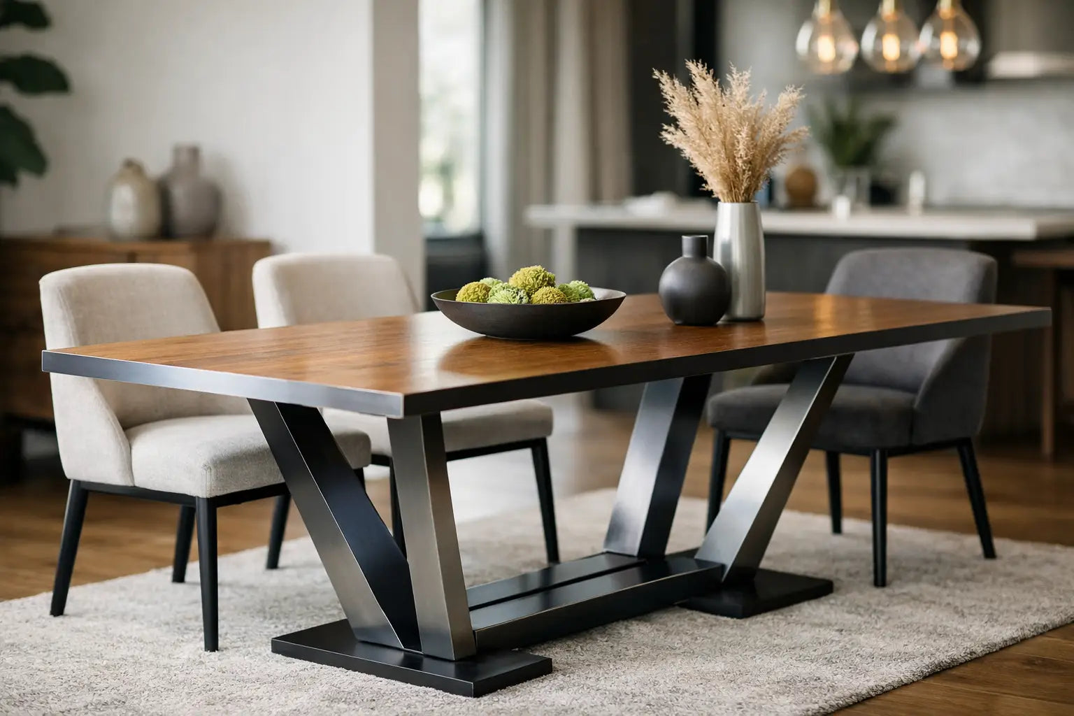 How to Choose a Metal Accent Dining Table