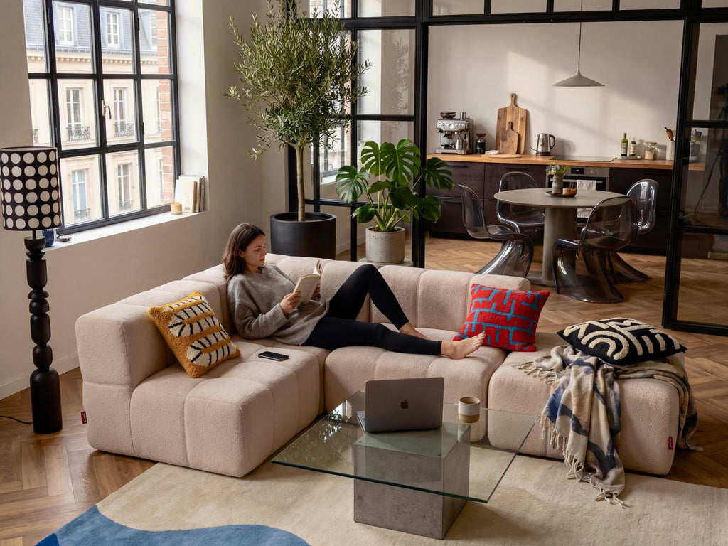 5 Teiliges Modulares Sofa – Beige by Eeazi