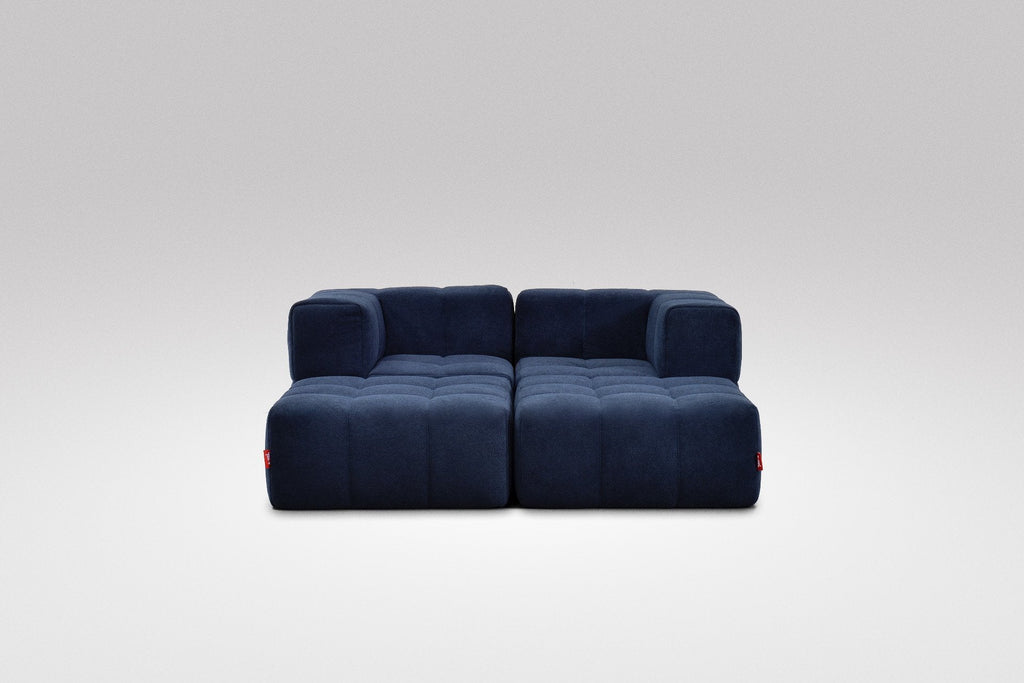 4 Teiliges Modulares Sofa – Blau by Eeazi