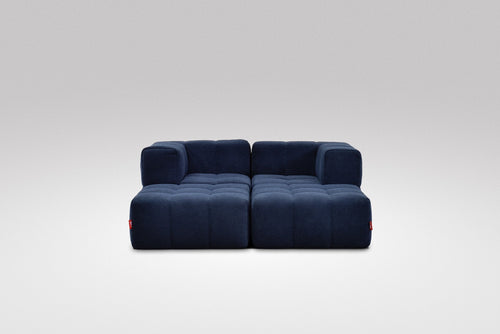4 Teiliges Modulares Sofa – Blau by Eeazi