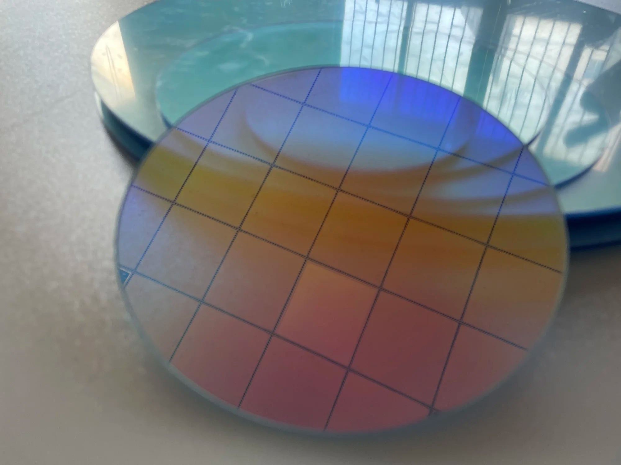 Square Shape Laser Plexiglass Rainbow Board Acrylic (PMMA) Iridescent/Radiant Circle,Oргстекло For DIY Advertising/Home Decorate by HARMONYA STORE