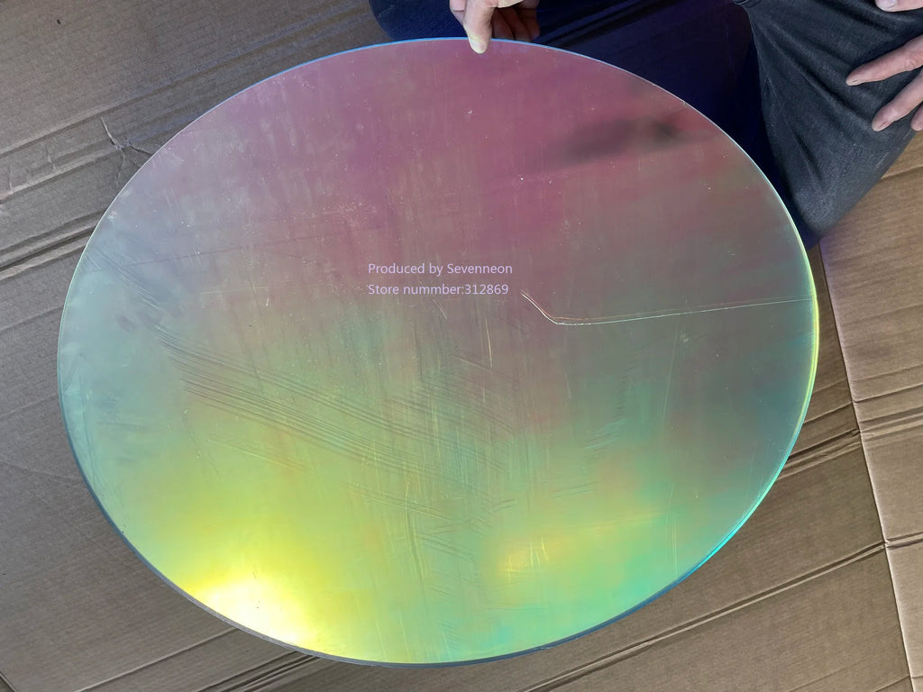 Square Shape Laser Plexiglass Rainbow Board Acrylic (PMMA) Iridescent/Radiant Circle,Oргстекло For DIY Advertising/Home Decorate by HARMONYA STORE