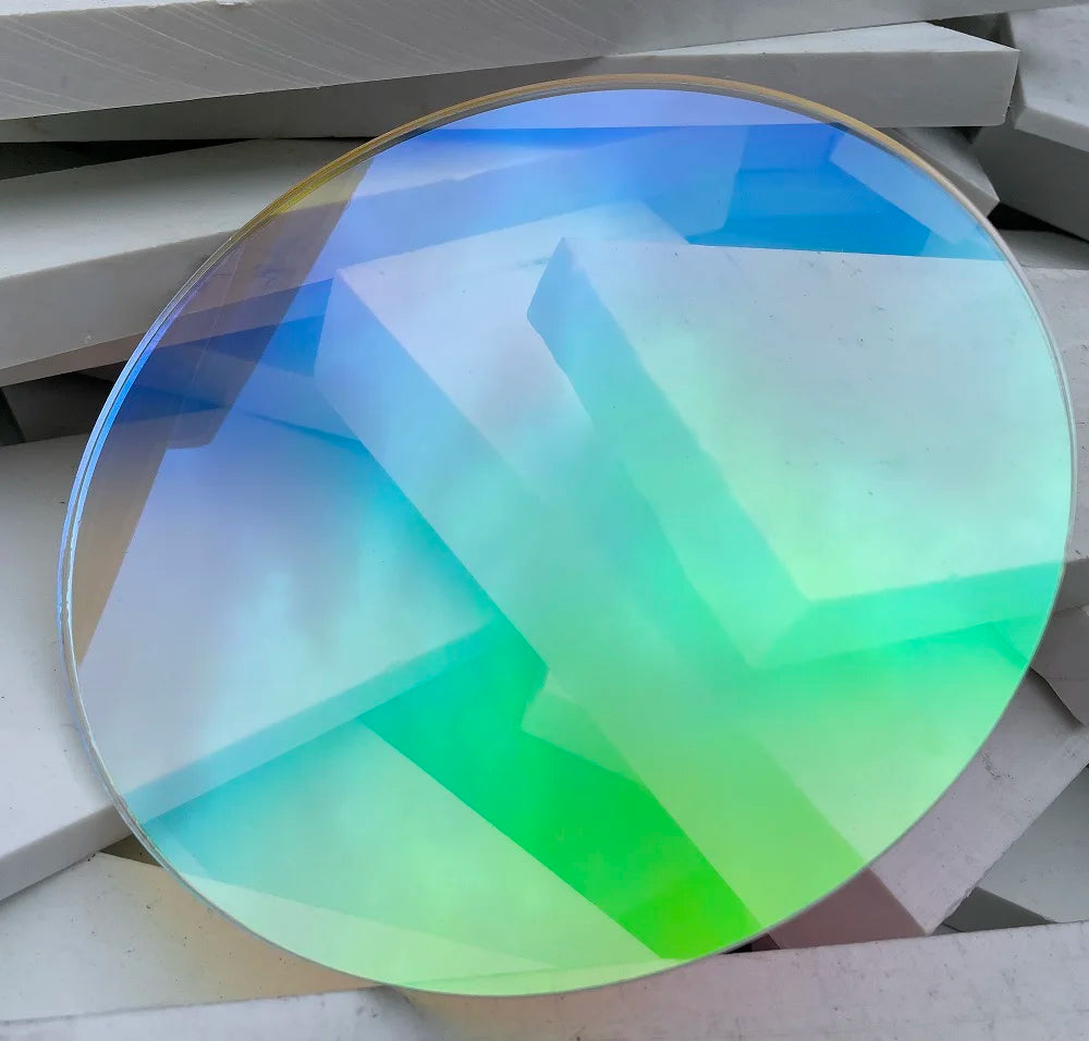 Square Shape Laser Plexiglass Rainbow Board Acrylic (PMMA) Iridescent/Radiant Circle,Oргстекло For DIY Advertising/Home Decorate by HARMONYA STORE