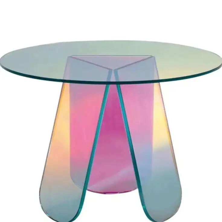 Square Shape Laser Plexiglass Rainbow Board Acrylic (PMMA) Iridescent/Radiant Circle,Oргстекло For DIY Advertising/Home Decorate by HARMONYA STORE