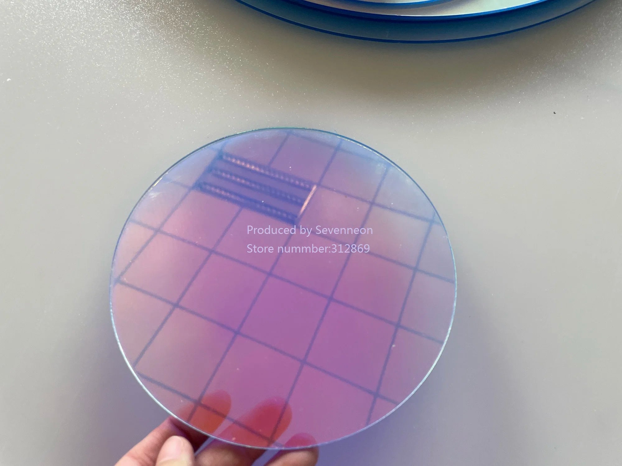 Square Shape Laser Plexiglass Rainbow Board Acrylic (PMMA) Iridescent/Radiant Circle,Oргстекло For DIY Advertising/Home Decorate by HARMONYA STORE