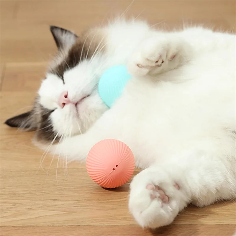 Smart Dog Toys Ball Electronic Interactive Pet Toy Moving Ball USB Automatic Moving Bouncing for Puppy Birthday gift Cat Product by HARMONYA STORE