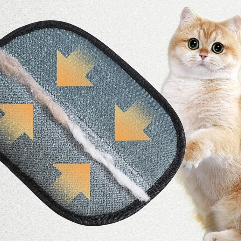 Pet Hair Remover Portable Washable Clothes Hair Dehairing Gloves Pet Cleaning Products Pet Accessories by HARMONYA STORE