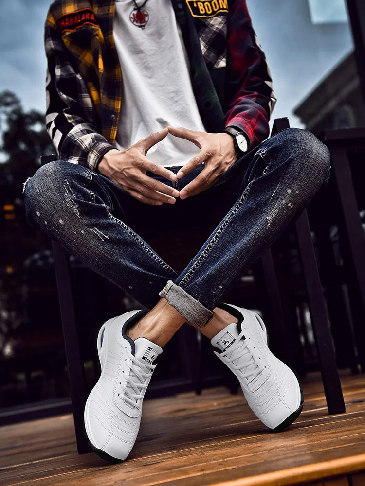 New Men Shoes Outdoor Casual Sneakers Men Fashion Sports Large Size Shoes For Men кроссовки мужские zapatillas hombre by HARMONYA STORE