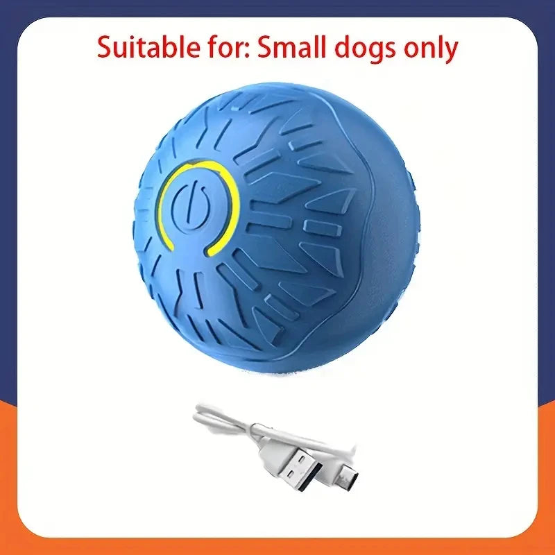 Smart Dog Toys Ball Electronic Interactive Pet Toy Moving Ball USB Automatic Moving Bouncing for Puppy Birthday gift Cat Product by HARMONYA STORE
