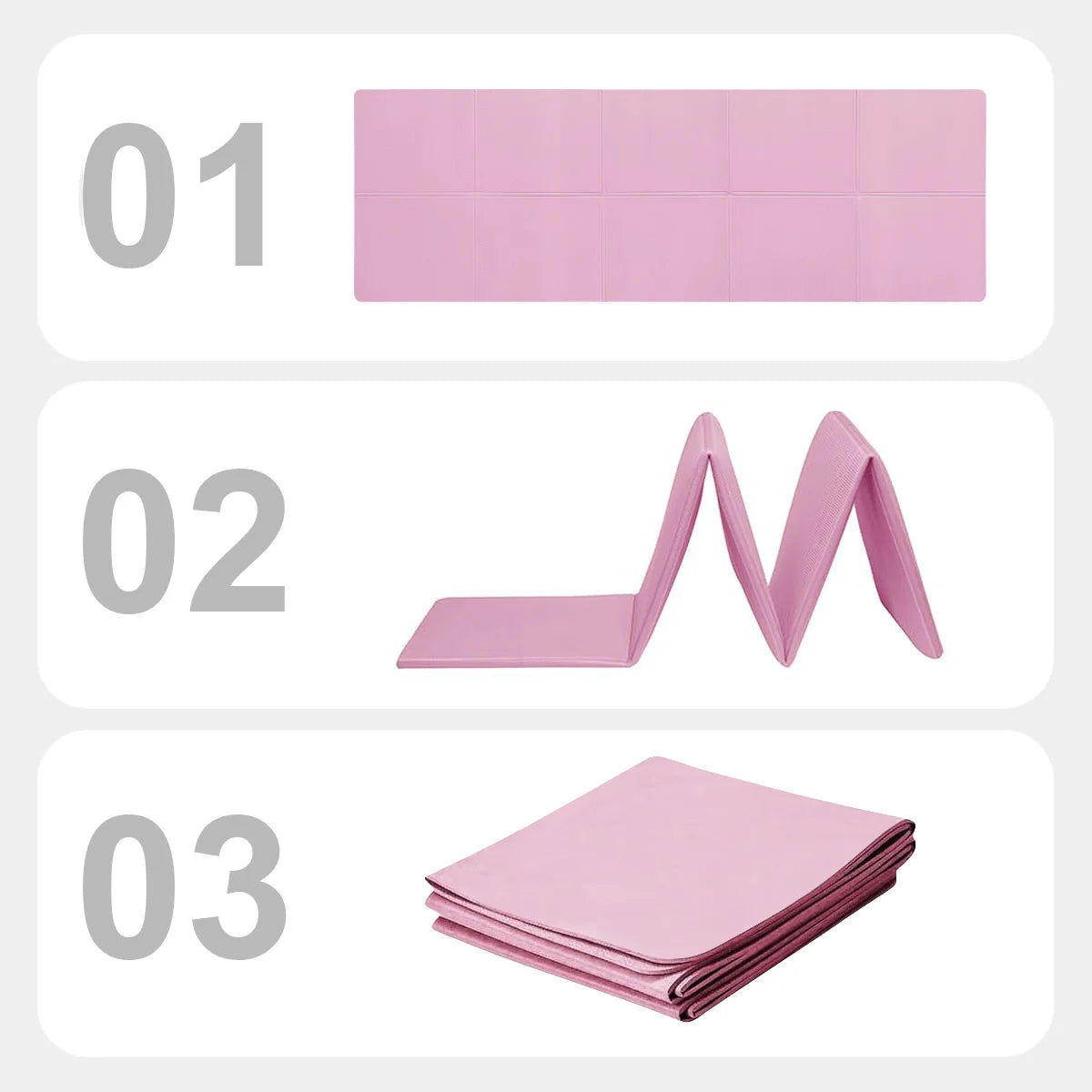Yoga Mat Pilates Fitness Mat 3/4/6mm Thicknes Non Slip Yoga Cushion Travel Fitness Exercise Pad for Women Home Gym Floor Workout by HARMONYA STORE