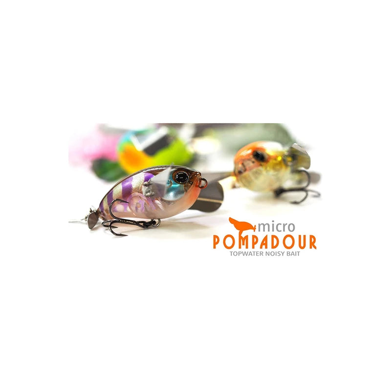 luretv Japanese JACKALL SAME STYLE MICRO POMPADOUR Small Water Cicada 6.5g by HARMONYA STORE