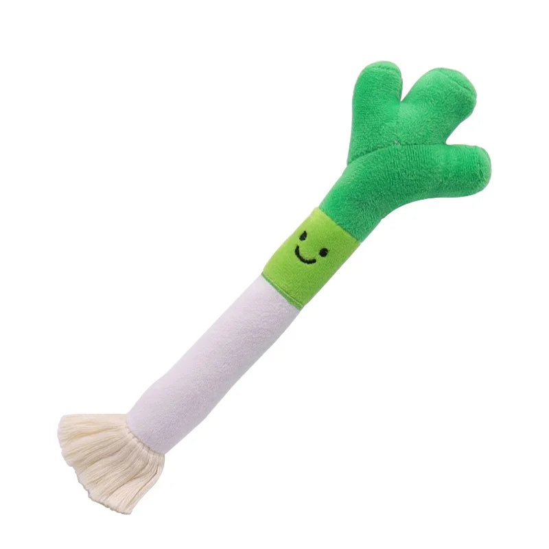 Puppy Squeaker Squeaky Plush Bone Dog Toy - Fun Chew Toy for Teething Pets Molar Training Accessory for Canine Playtime by HARMONYA STORE