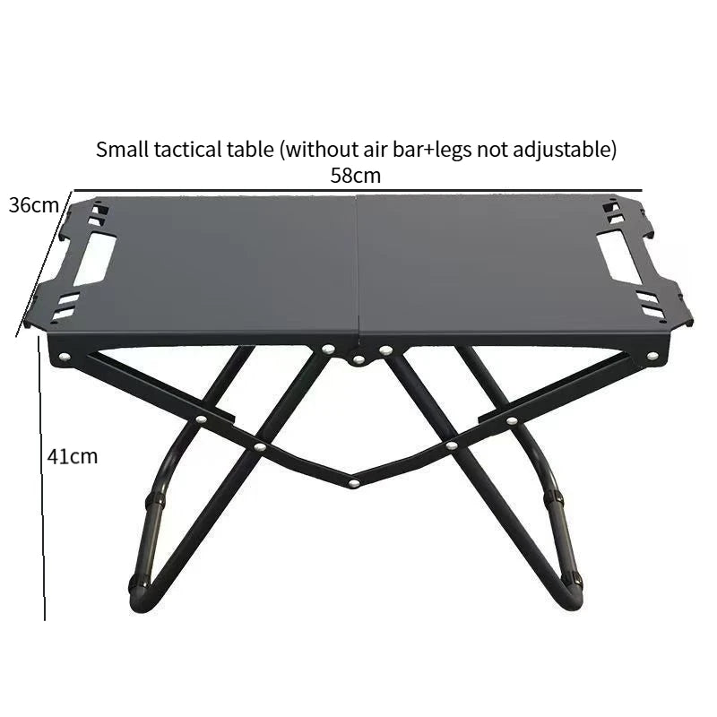 Tactical Table Outdoor Camping Table Portable Picnic Folding Tea Table Lightweight Quick Opening Tactical Table Barbecue Table by HARMONYA STORE