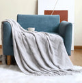 Elegant Nordic Blankets Tassel Knitted Sofa Cover Home Decorate Bedsheet Throw Blanket Cashmere Khaki Tapestry for Summer Elegan by HARMONYA STORE