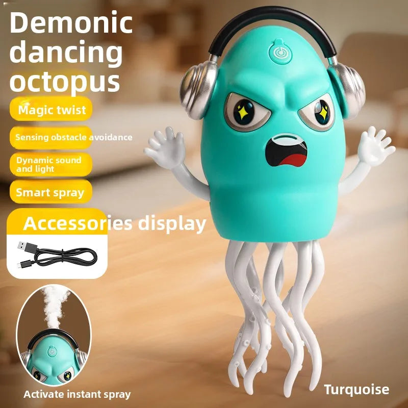 Dancing Octopus Kid Electronic Pet Toys Cartoon Interactive Development Moving Education Toddler Toy Gift Creative birthday gift by HARMONYA STORE