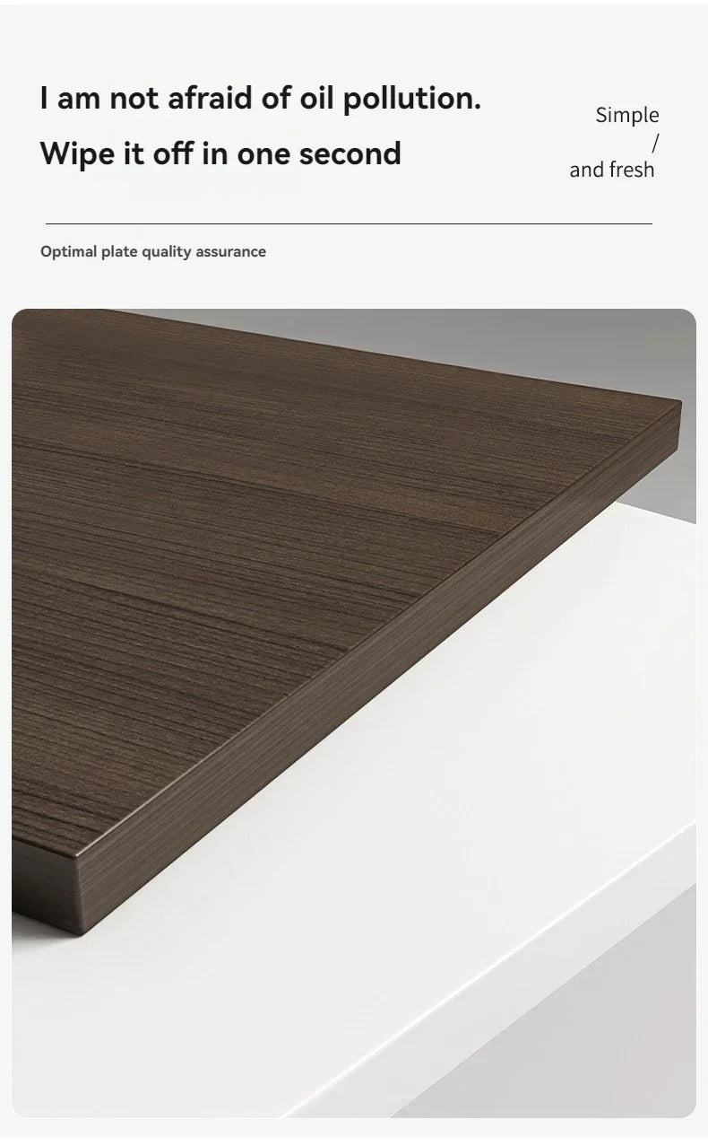 Modern minimalist coffee table, small apartment, living room, sofa, nearby balcony, tea table, rental room, rectangular tea tabl by HARMONYA STORE
