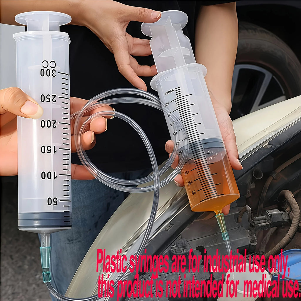 1 set of car water suction/injection tool with syringe by HARMONYA STORE