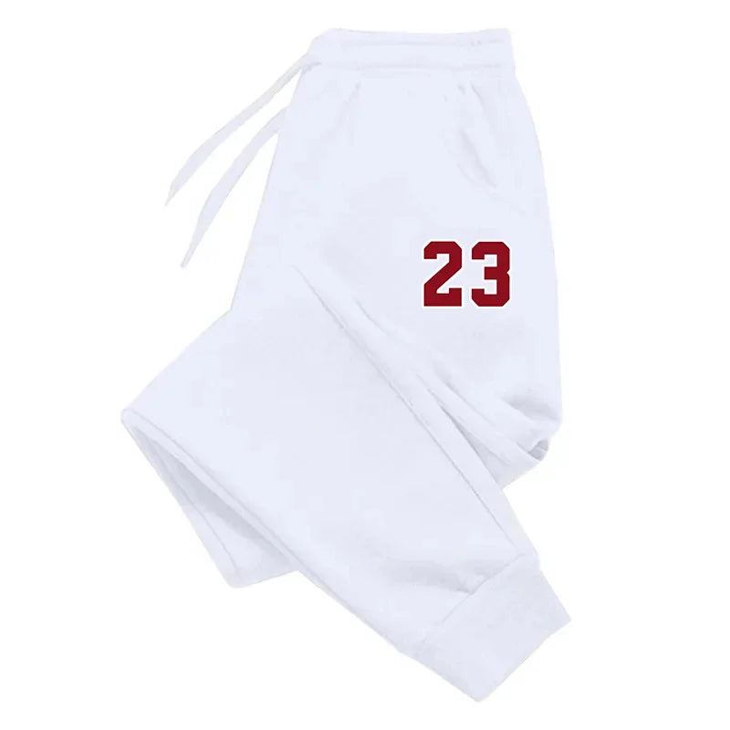 Men's Luxury Print Fleece Sweatpants Warm Jogging Pants Multiple PacksMale Outdoor Trousers Straight Trouse New Autumn Winter by HARMONYA STORE