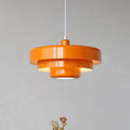 Medieval Retro Orange Pendant Lamp Dining Room Restaurant Home Decor LED Ceiling Chandelier Lighting for Cafe Bar Hanging Lights by HARMONYA STORE