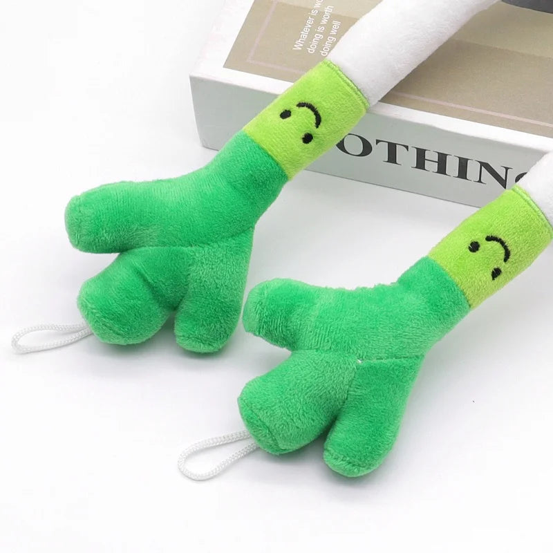 Puppy Squeaker Squeaky Plush Bone Dog Toy - Fun Chew Toy for Teething Pets Molar Training Accessory for Canine Playtime by HARMONYA STORE