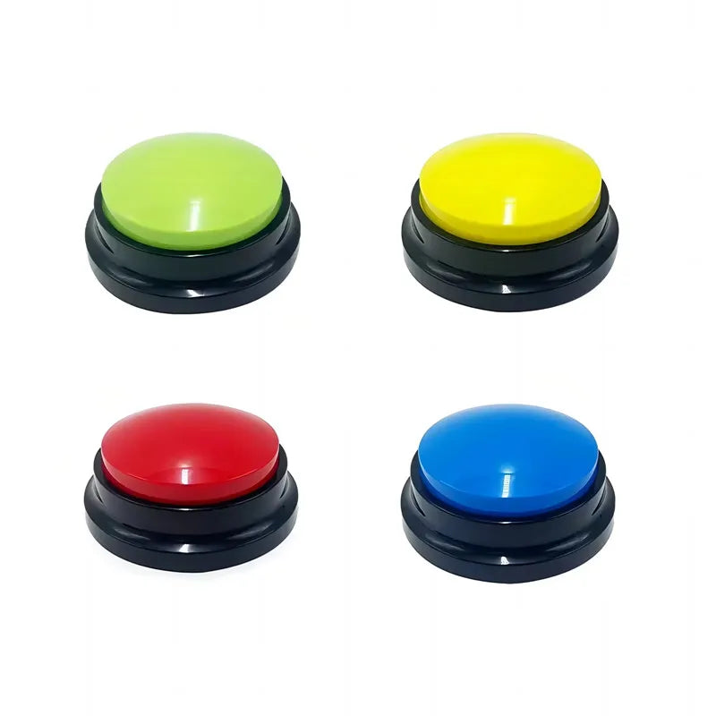 Dog Communication Buttons Voice Recording Button for Pet Training Buzzer 30 Second Record Playback Funny Gift for Talking by HARMONYA STORE