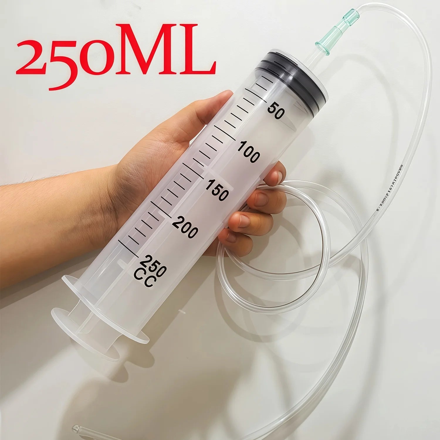 1 set of car water suction/injection tool with syringe by HARMONYA STORE