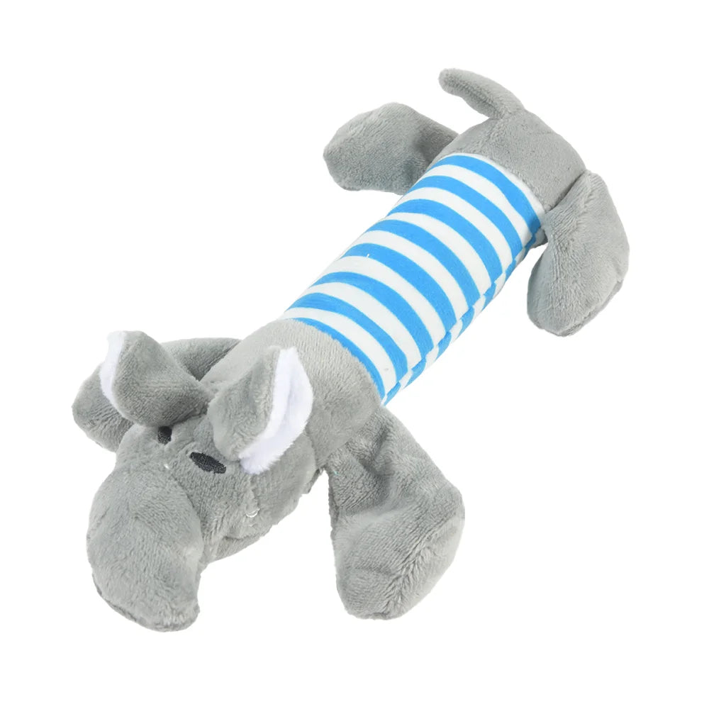 Cats and Dogs Pet Plush Dinosaur Toys Interactive Dog Chew Toys Plush Stuffing Pet Supplies Dog Toys for Small Dogs by HARMONYA STORE