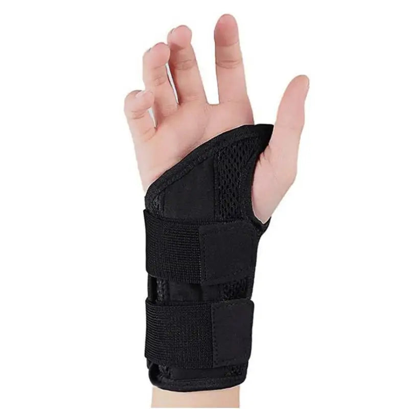 Adjustable Soft Wristbands Protector for Fitnes Gym Accessories Metal Wrist Splint Injury Pain Relief Carpal Tunnel Wrist Brace by HARMONYA STORE