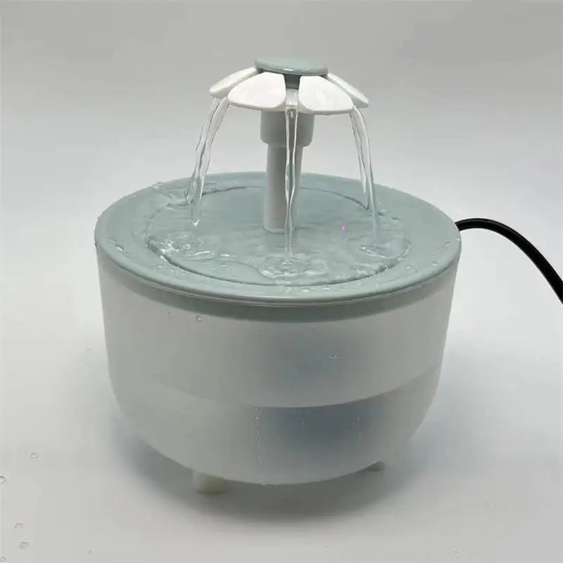 Pets Water Fountain Auto Filter USB Electric Mute Cat Drinker Bowl 1200mL Recirculate Filtring Drinker for Cats Water Dispenser by HARMONYA STORE