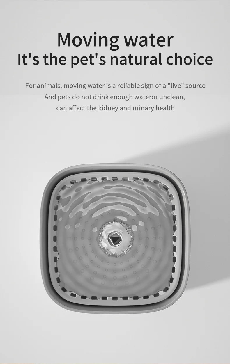 3L Cat Water Fountain Auto Recirculate Filter Large Capacity Filtring Cat Water Drinker USB Electric Mute Cats Water Dispenser by HARMONYA STORE