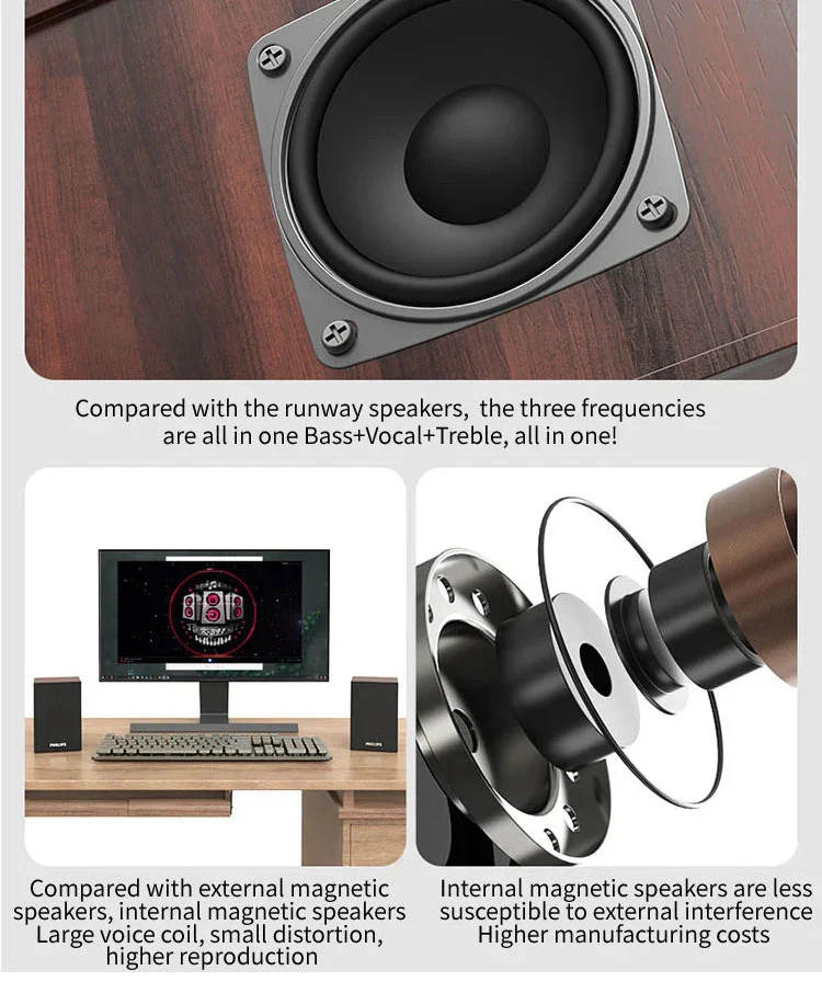 Wooden Bluetooth Speaker Brown by CAN