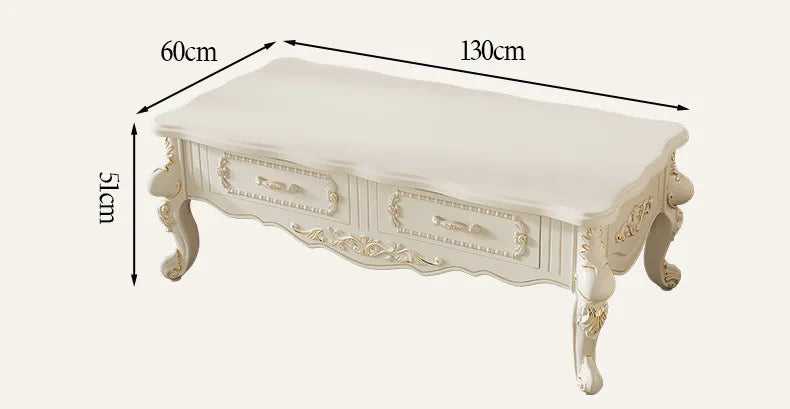 Home Light luxury modern simple 140cm coffee table 180cm TV cabinet combination set side tables tv stand living room furniture by HARMONYA STORE