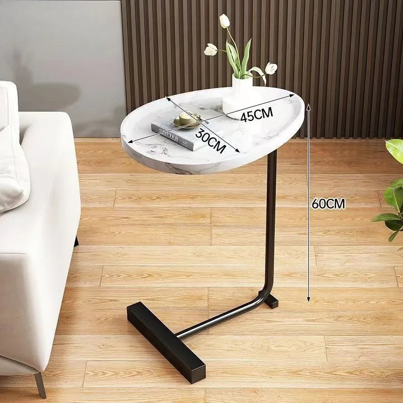Bedside table removable small table simple household bedroom bedside shelf living room Internet celebrity mini sofa side few by HARMONYA STORE