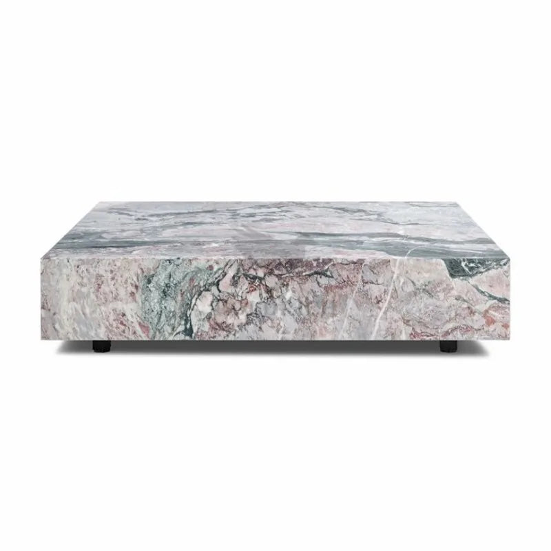 Italian Display Coffee Table Aesthetic Clear Hardcover Minimalist Coffee Table Luxury Simple Mesa Centro Salon Home Furniture by HARMONYA STORE