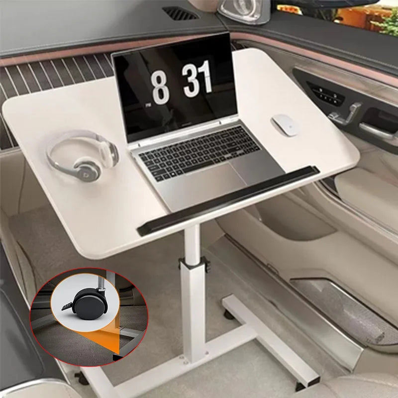 Car Mounted Small Table with Foldable Dining Table Front and Rear Multifunctional Table for Passenger Seat Car Office Desk by HARMONYA STORE
