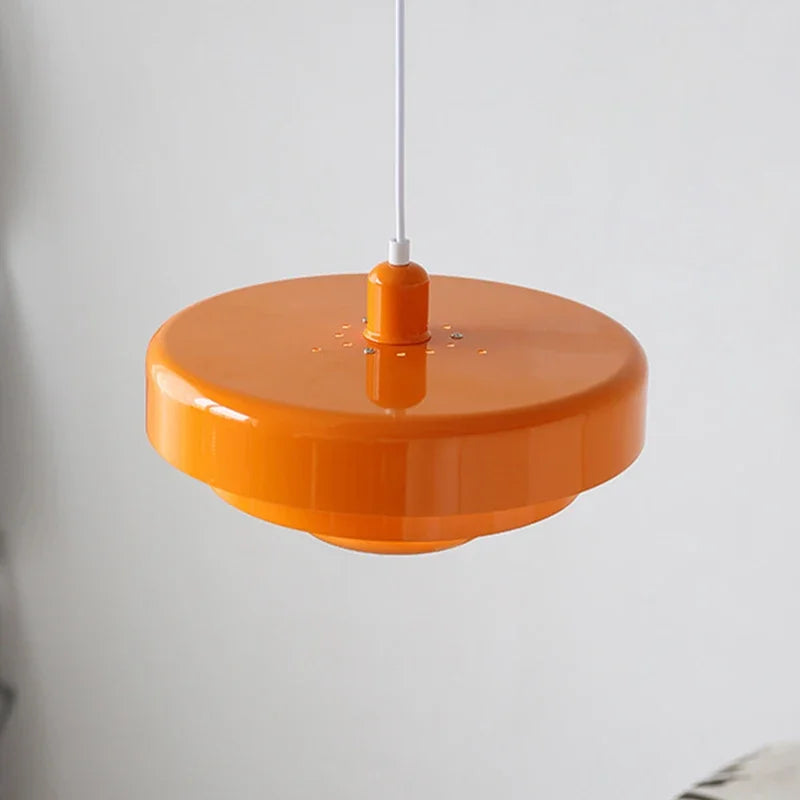 Medieval Retro Orange Pendant Lamp Dining Room Restaurant Home Decor LED Ceiling Chandelier Lighting for Cafe Bar Hanging Lights by HARMONYA STORE