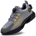 Rotating Button New Safety Shoes Men Anti-smash Anti-puncture Work Shoes Fashion Men Sport Shoes Security Protective Boots Men by HARMONYA STORE