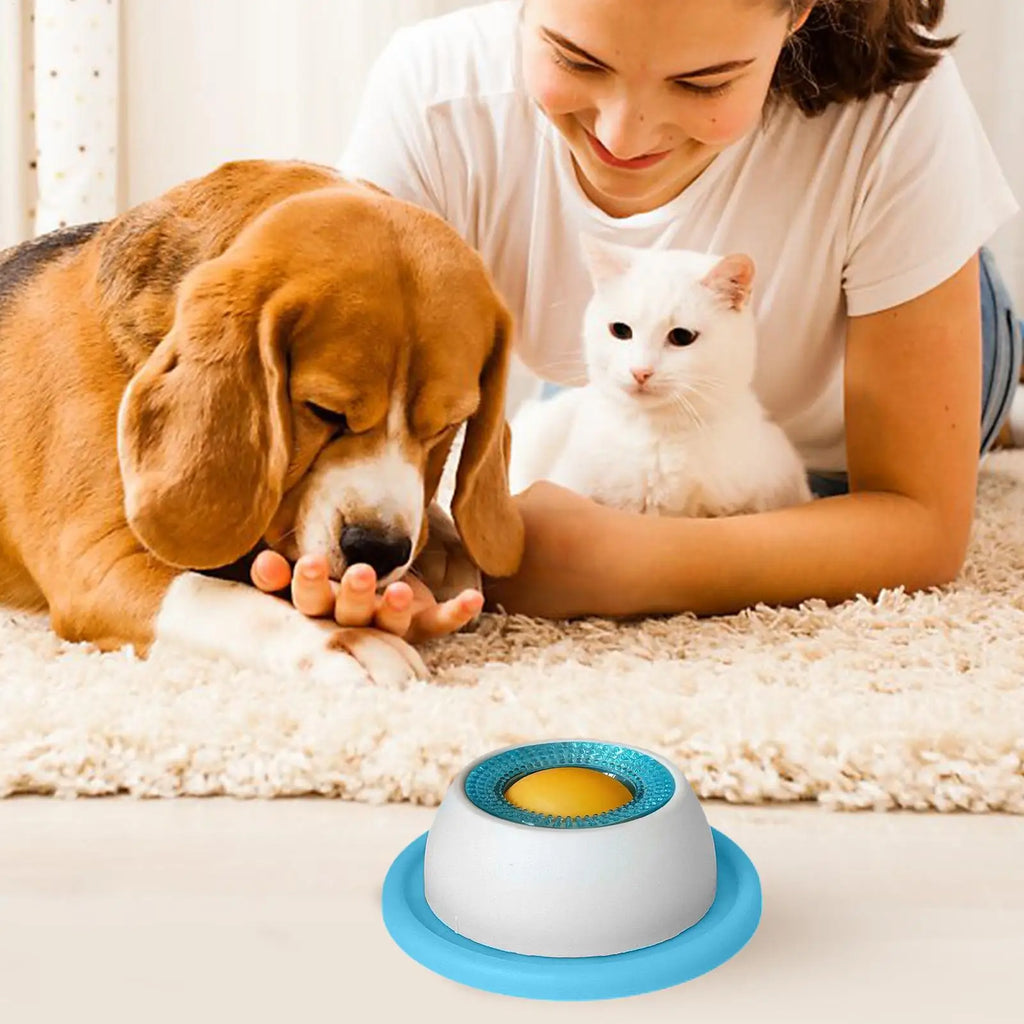 Pet Feeding Accessories Dog Treat Toy Puzzle Toys For Bored Puppy Slow Feeder Puppy Supplies For Healthy Eating Food Crate by HARMONYA STORE