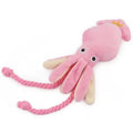 Dog toys; cat toys; sound-emitting cotton rope octopus; durable chew toys for cleaning teeth; interactive pet toys. by HARMONYA STORE