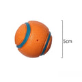 Dog Toy Ball Dog Fetch Ball Toy Tough Pet Ball Puppy Chew Toy Solid Elastic Jumping Ball Pet Accessories For Large Medium Small by HARMONYA STORE