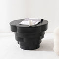 Tableau Artistic Round Side Table, Ideal For Study Or Lounge Areas Table Contemporary Furniture Home Decor Table by HARMONYA STORE
