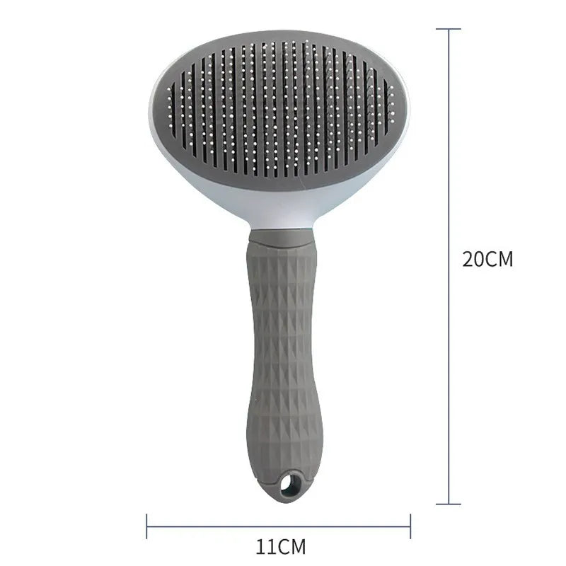 Pet Dog Hair Brush Cat Comb Pet Hair Remover Brush for Dogs Cats Puppy Kitten Grooming Tools Dogs Accessories Pet Supplies by HARMONYA STORE