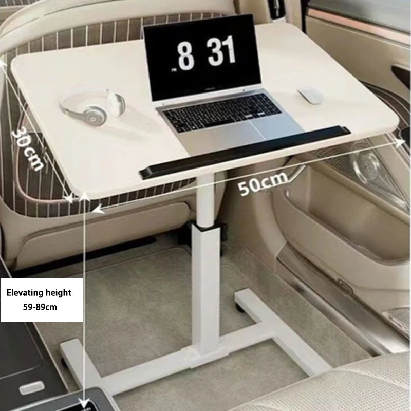 Car Mounted Small Table with Foldable Dining Table Front and Rear Multifunctional Table for Passenger Seat Car Office Desk by HARMONYA STORE