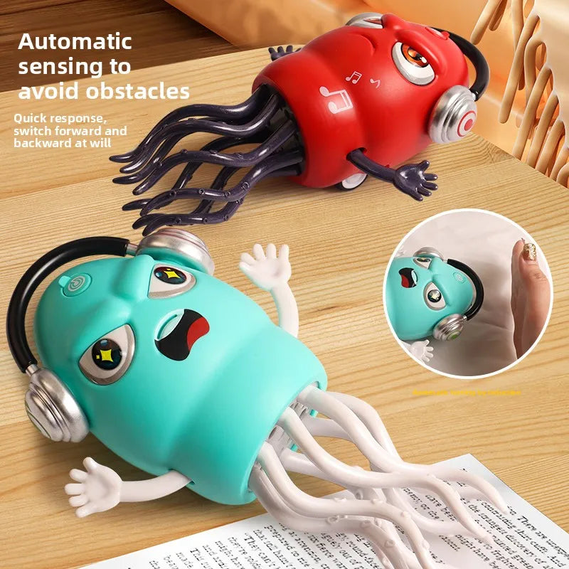 Dancing Octopus Kid Electronic Pet Toys Cartoon Interactive Development Moving Education Toddler Toy Gift Creative birthday gift by HARMONYA STORE