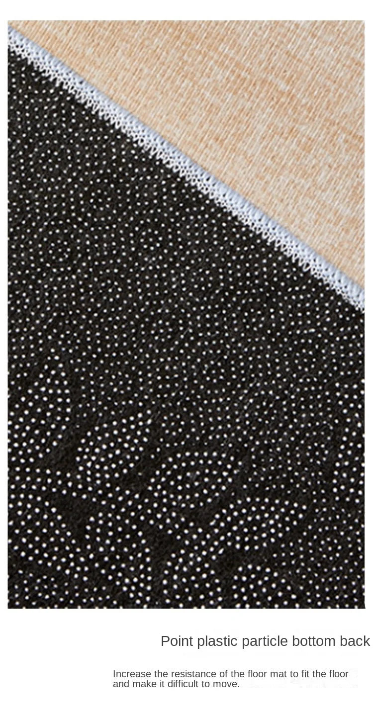 VIKAMA Nordic Abstract Carpet Living Room Bedroom Kitchen Dining Room Floor Mat Home Decor Geometric Large Area Floor Mat by HARMONYA STORE