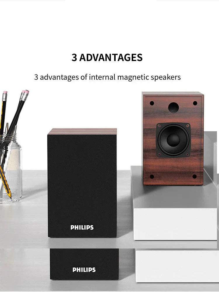 Wooden Bluetooth Speaker Brown by CAN