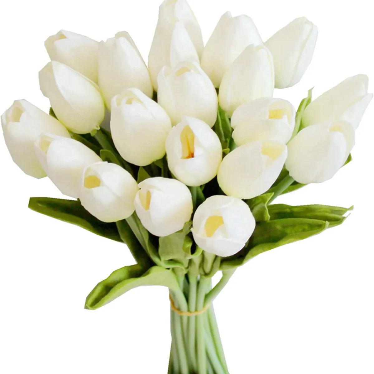 10Pcs Artificial Flower Realistic Touch Tulip Scrapbooking Vase Home Decor Wedding Garden Arch Garland Mother's Day Bouquet diy by HARMONYA STORE