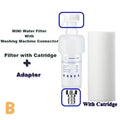 5'' PRE FILTER Water Filter Cartridge Washing Machine Filter with Adapter Bathroom Water Heater Toilet Household Purifier by HARMONYA STORE
