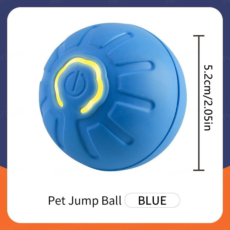 Smart Dog Toys Ball Electronic Interactive Pet Toy Moving Ball USB Automatic Moving Bouncing for Puppy Birthday gift Cat Product by HARMONYA STORE