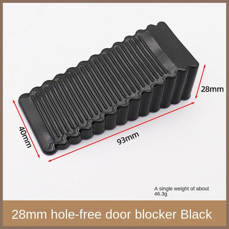 Safety Silicone Door Stop Block Wedge Stop Door Stopper Home Offices Door Rear Retainer Impact Stopper Rubber Stops No Drill by HARMONYA STORE